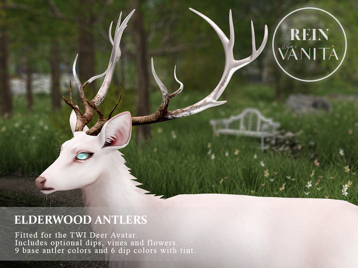 REIN x TEV - TWI Deer Elderwood Antlers
