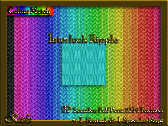 Interlock Ripple Textures