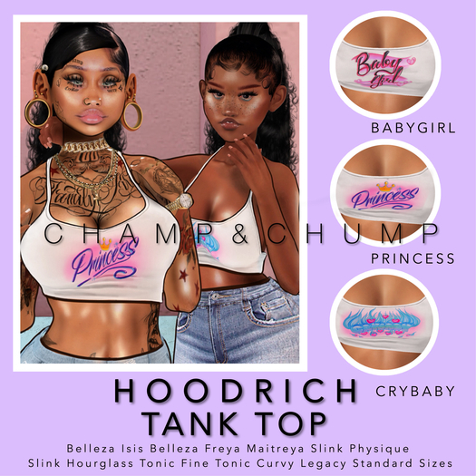 C&C BabyGirl HOODRICH Top 