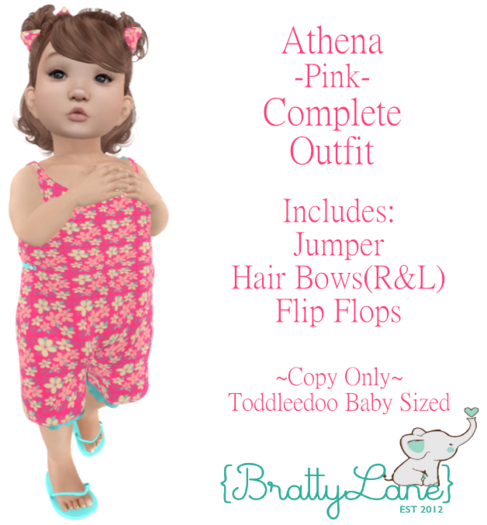 {BL}Athena Complete Outfit-Pink(Boxed)