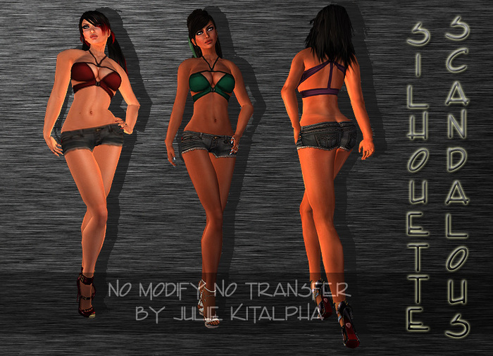 XSTREET ONLY!!! + Silhouette + Scandalous - Red