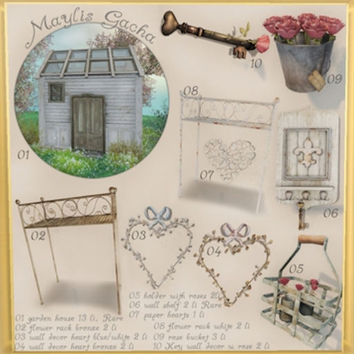 01 MAYLIS garden house RARE