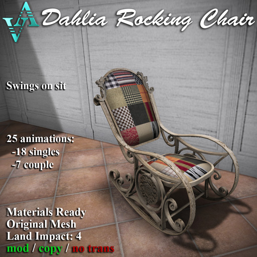 Atelier Visconti Dahlia Rocking Chair