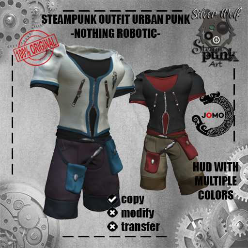 SW - Steampunk Outfit Urban Punk Jomo (no robotic)(Box)