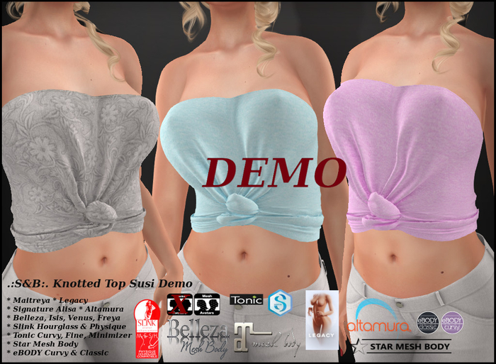 .:S&B:. Knotted Top Susi Demo