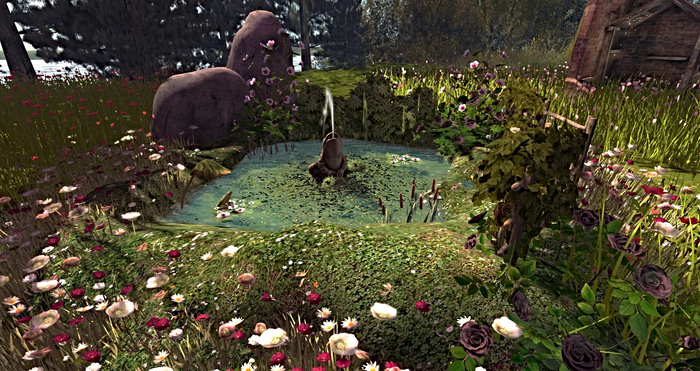 CJ Pond Frog with Fence Set - Box add