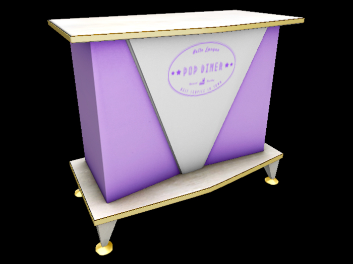 Belle Epoque { Pop Diner } Counter Lavanda