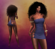 Marine Straps Dress Vera MAITREYA