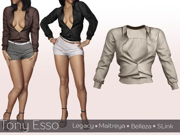 Tony Esso - Felicia Shirt (Sand)