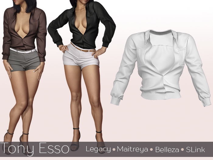 Tony Esso - Felicia Shirt (White)