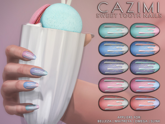 CAZIMI: Sweet Tooth Nail Appliers
