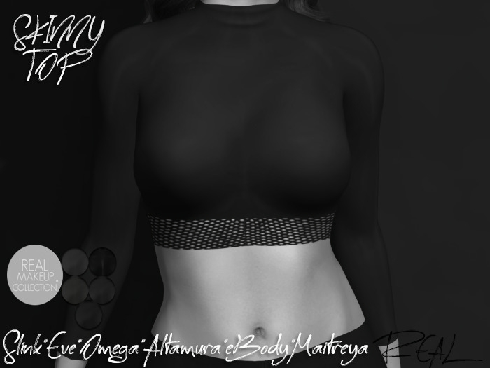 Demo*SKINNY TOP*RealMakeup*