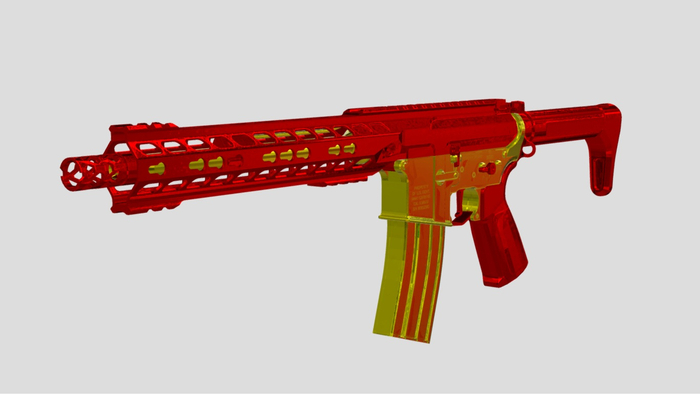 AR-15 Scripted Assault Rifle Prototype Full Mod and Transfer Scripted Assault Rifle Prototype Full Mod and Transfer