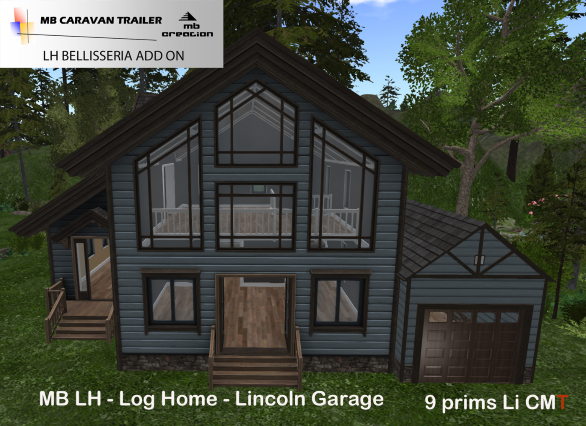 MB LH - Log Home - Lincoln Garage 