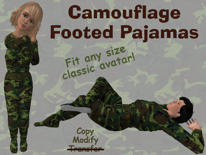 Timeless Pajamas - Camouflage