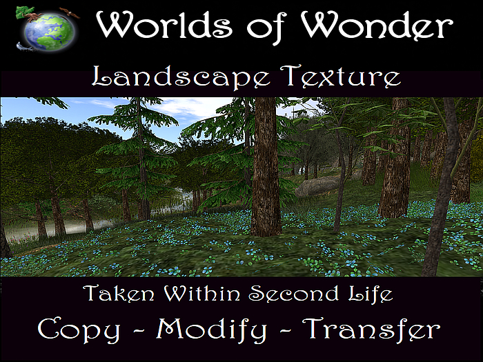 WoW Landscape - Bluebell Woods