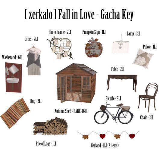 [ zerkalo ] Fall in Love - Pillow - Light