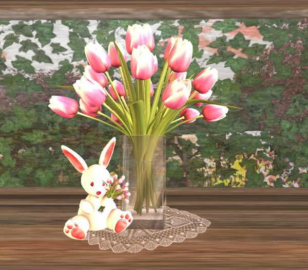 Easter Tulip Bouquet Pink