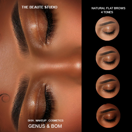 BEAUTE - Natural Flat Eyebrows Omega + BOM