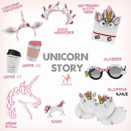 *Tentacio* Unicorn Story. Notebook