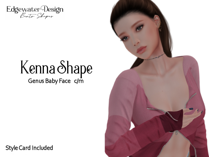 Edgewater Design - Kenna Shape for Genus Baby Face (Add Me!)