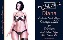 *Valerie* Diana Shape