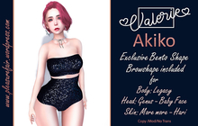 *Valerie* Akiko Shape