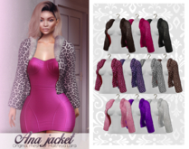 MAAI Ana fur jacket * Maitreya Lara * HUD