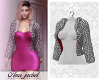 MAAI Ana fur jacket * Maitreya Lara * Leo white