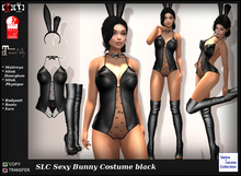 SLC Sexy Bunny Costume black VENDOR