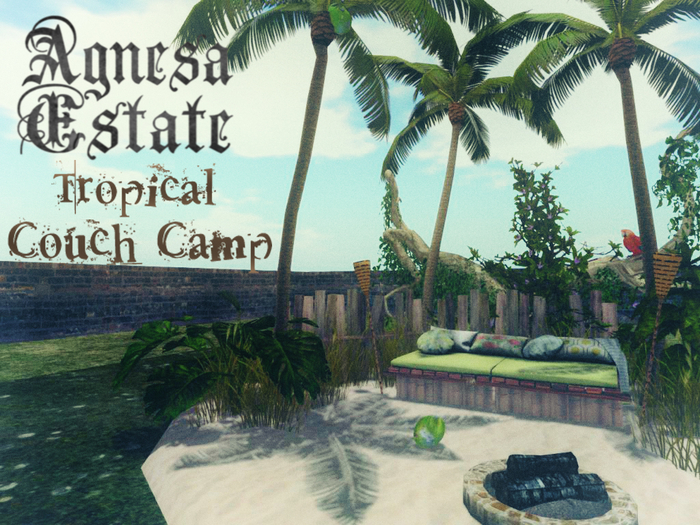 Agnesa Estate Couch Camp (Tropical)