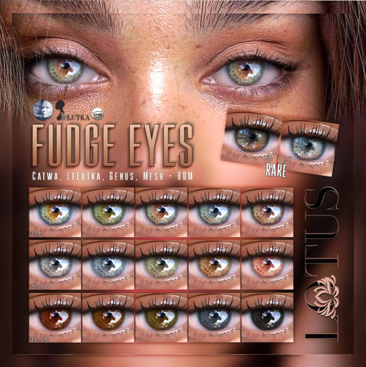 LOTUS. Fudge Eyes 18 SECRET RARE
