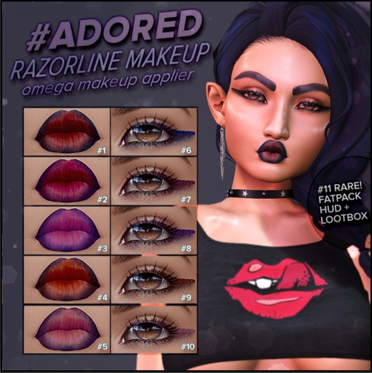 #adored - razorline shadow - #10 exquisite corpse {omega}