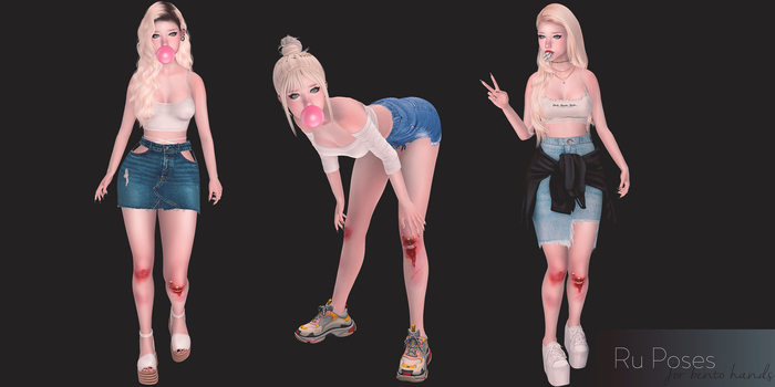 RuMacchi- Bento Pose #2 Pack