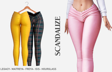 SCANDALIZE. Olanha Leggings. Yellow