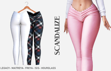 SCANDALIZE. Olanha Leggings. White