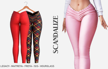 SCANDALIZE. Olanha Leggings. Fluor