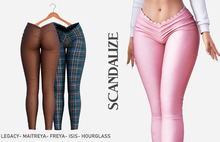 SCANDALIZE. Olanha Leggings. Brown