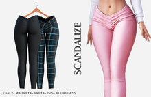SCANDALIZE. Olanha Leggings. Black