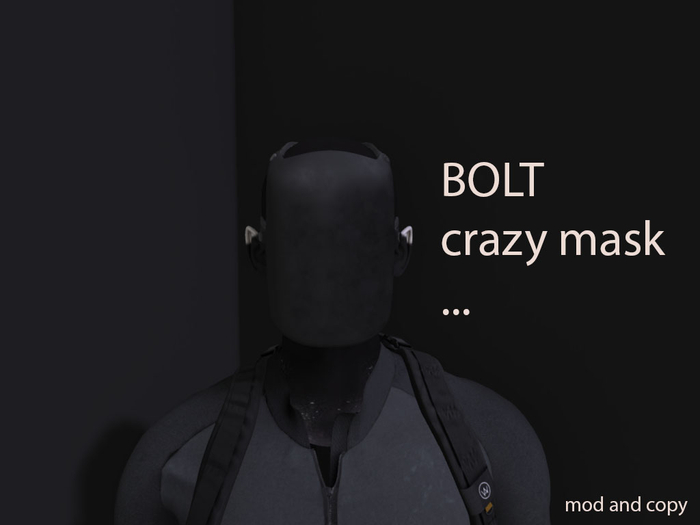 Bolt - crazy mask