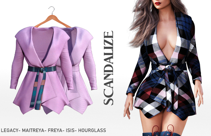 SCANDALIZE. Sashia. LilaPale