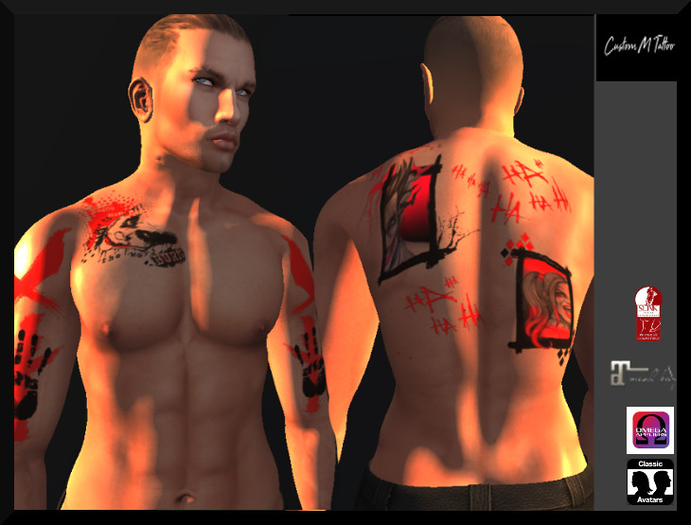 Joker Custom M tattoo