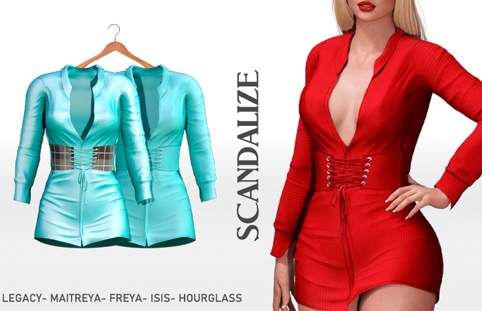 SCANDALIZE. Lairy. Aqua