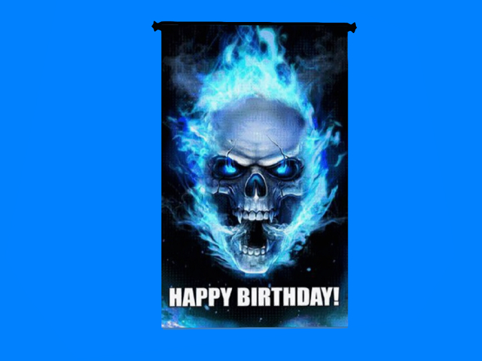 Death Tapestry-Happy Birthday