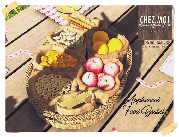 Applewood Food Basket ♥ CHEZ MOI
