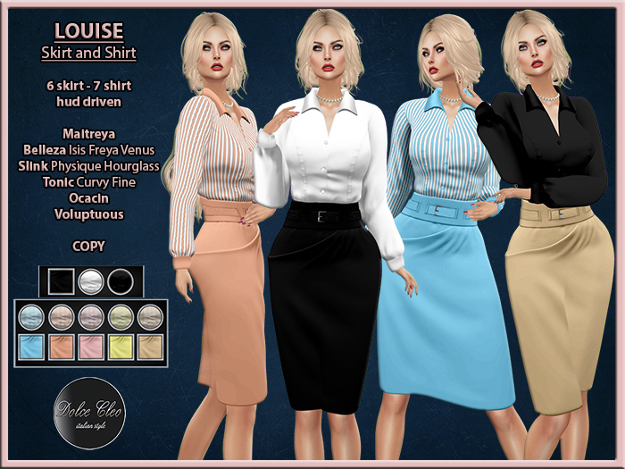 LOUISE SKIRT AND SHIRT