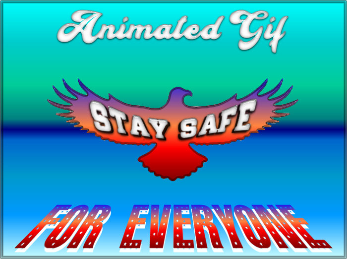 #1 STORE ★★★★★ STAY SAFE & BE KIND_Animated Gif""