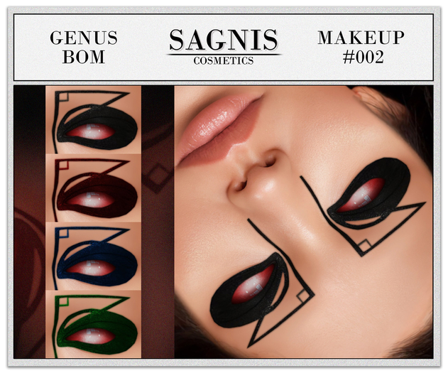 SAGNIS// Genus & BOM/ Makeup #002