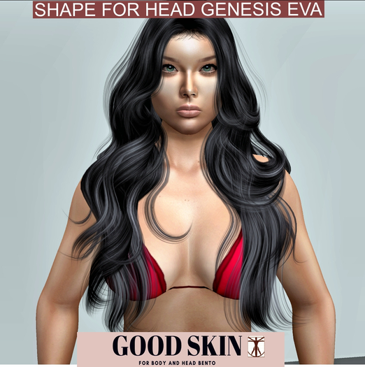 Good Skin Mesh - Shape for Head genesis Eva