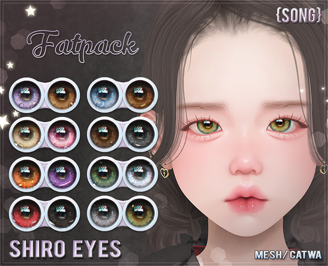 {S0NG} :: Shiro Eyes (Fatpack)